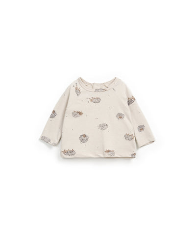 PRINTED JERSEY LS T-SHIRT