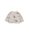 PRINTED JERSEY SWEATER