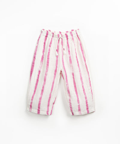 PRINTED WOVEN TROUSERS
