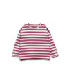 STRIPED JERSEY LS T-SHIRT