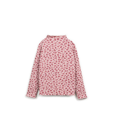 PRINTED RIB FLAMÉ LS T-SHIRT
