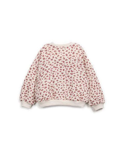 PRINTED JERSEY SWEATER