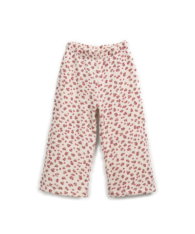 PRINTED JERSEY TROUSERS