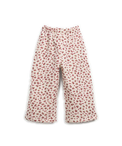 PRINTED JERSEY TROUSERS
