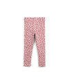 PRINTED RIB FLAMÉ LEGGINGS