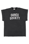 Tshirt dress "dance society" print