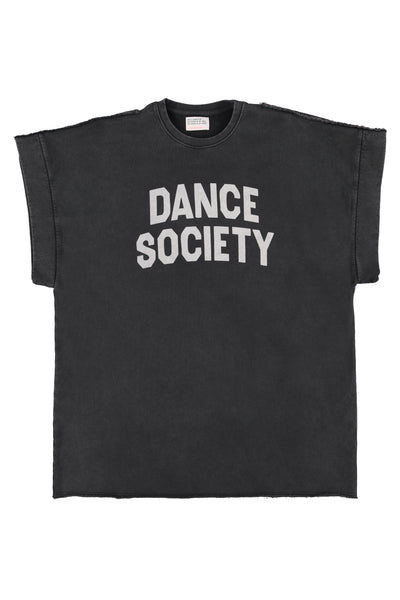 Tshirt dress "dance society" print