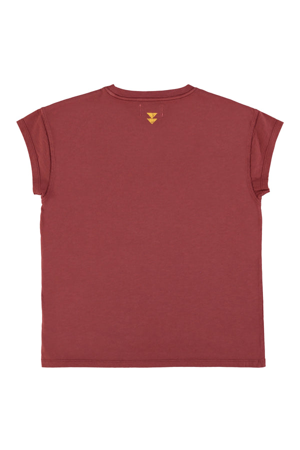 Short sleeve t-shirt leopard print