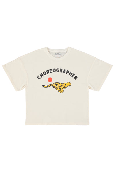 T-shirt w/ short sleeves "choreographer" print