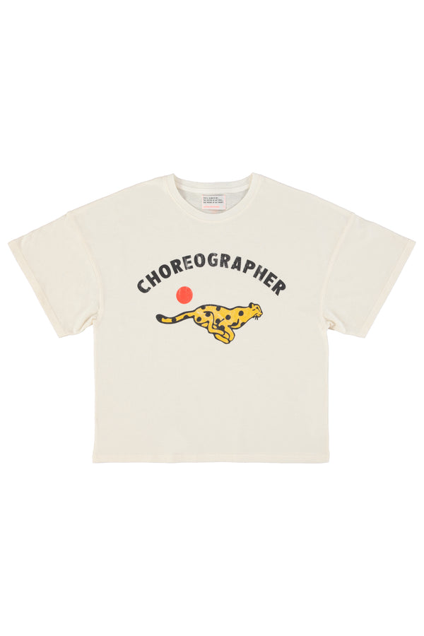 T-shirt w/ short sleeves "choreographer" print