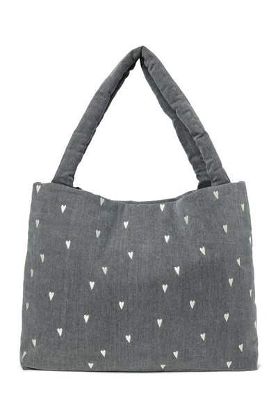Denim Mom Bag