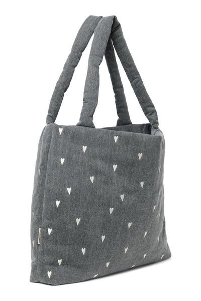 Denim Mom Bag