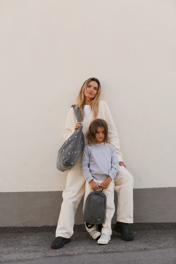Denim Mom Bag