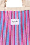 Poplin Striped Beach Bag