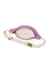 Poplin Striped Mini Fanny Pack