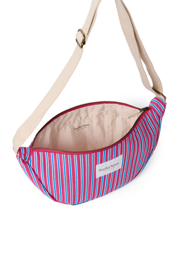 Poplin Striped Adult Fanny Pack