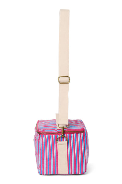 Poplin Striped Cooler Bag