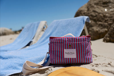 Poplin Striped Cooler Bag
