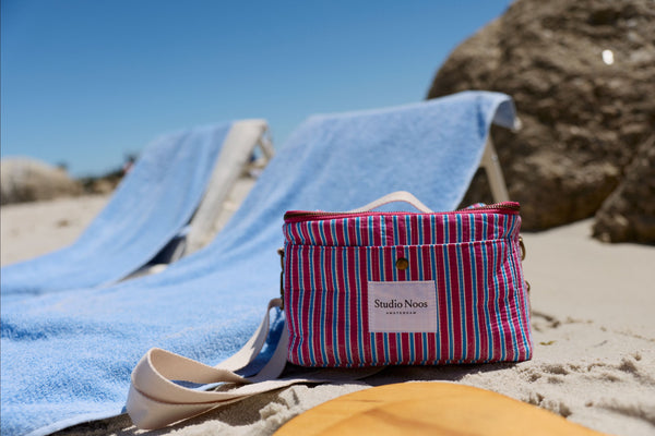 Poplin Striped Cooler Bag
