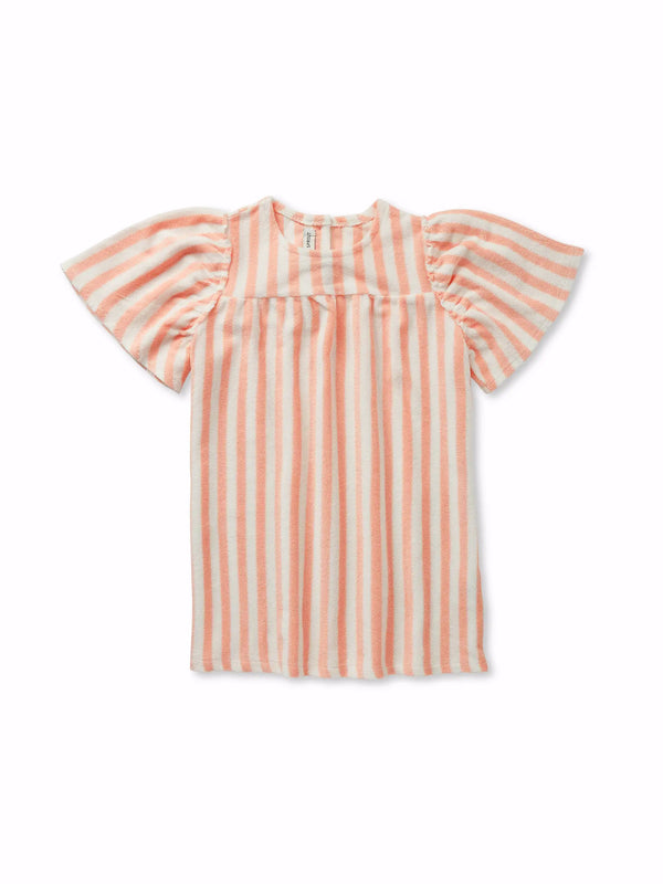 Poppy dress stripes