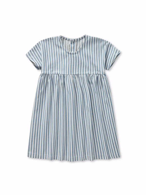 Striped A-line dress