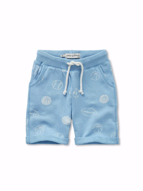 Sweat shorts balls print