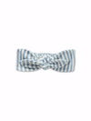 Headband bow stripes