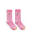 Socks ice cream pink
