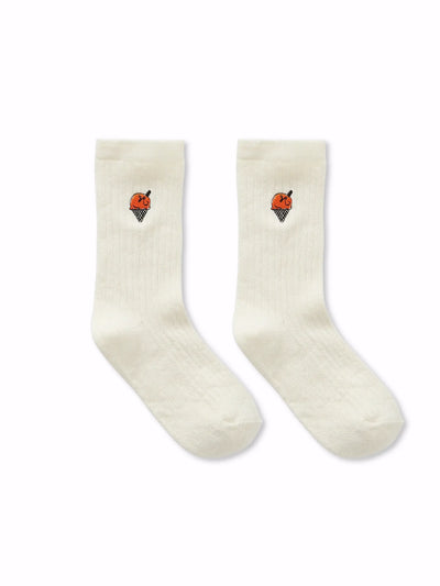 Socks ice cream off-white