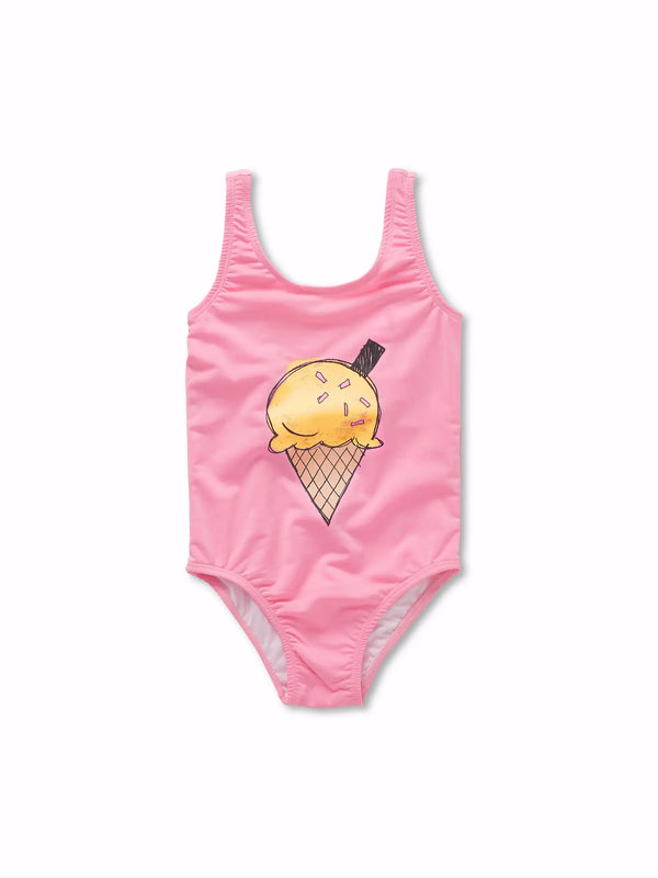 Girls swimsuit pink