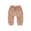 Baby sweatpants horses print