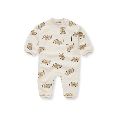 Baby onesie cookies print