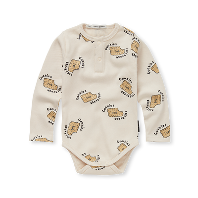 Grandad romper cookies print
