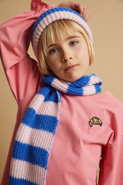 T-shirt girls ls Croissant
