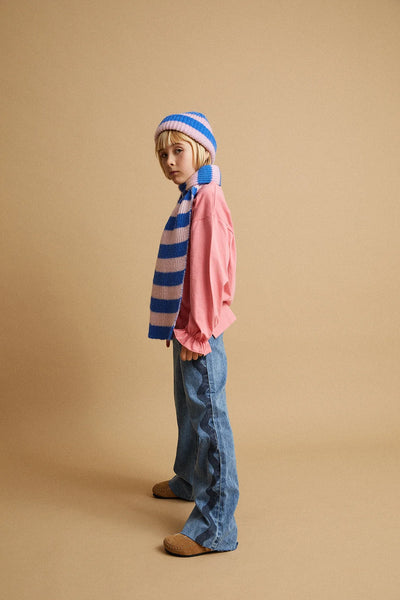 T-shirt girls ls Croissant