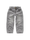 Loose denim pants grey