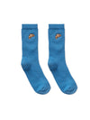 Socks croissant blue