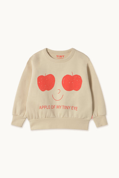 APPLES EYES GRAPHIC SWEATSHIRT