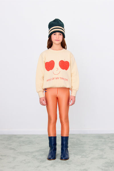 APPLES EYES GRAPHIC SWEATSHIRT
