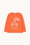 CHERRY GRAPHIC SLEEVE TEE
