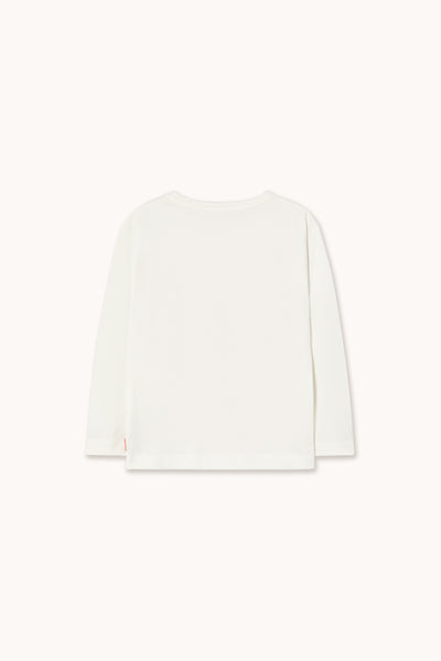 FLOWER GRAPHIC SLEEVE TEE