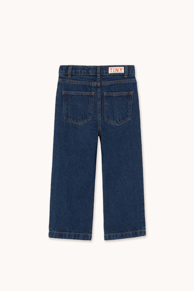 CHERRIES EMBROIDERED JEANS