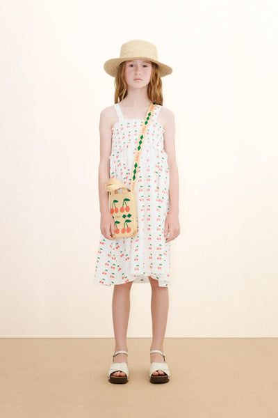 CHERRIES STRAP DRESS