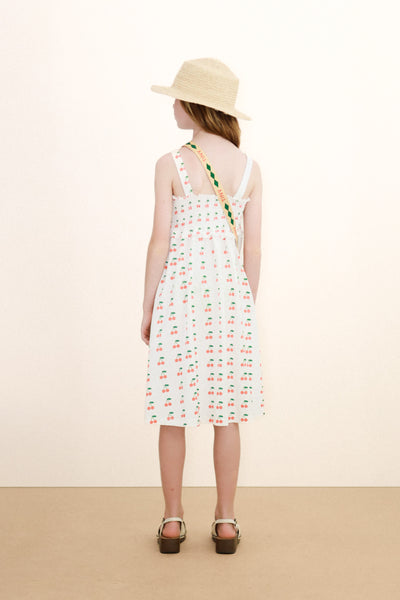 CHERRIES STRAP DRESS