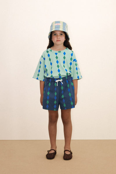 DIAMONDS KNITTED SHORTS