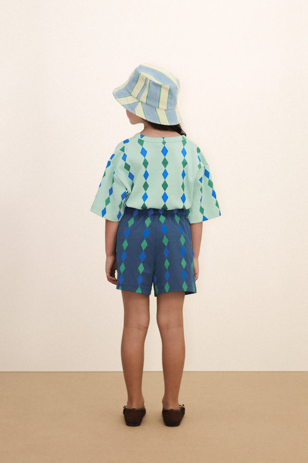 DIAMONDS KNITTED SHORTS