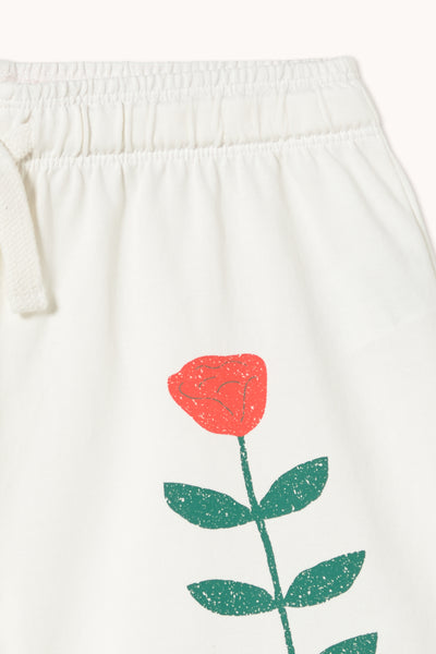 RED ROSES GRAPHIC SHORTS