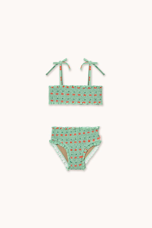CHERRIES SMOCK SWIM SET