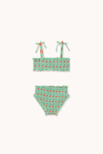 CHERRIES SMOCK SWIM SET