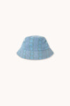 BLUE FLOWERS BUCKET HAT